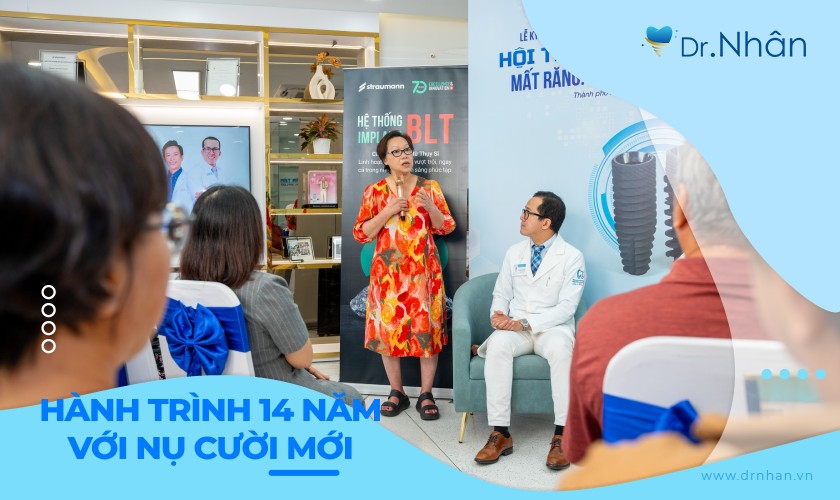 Hành trình 14 năm với nụ cười mới: Câu chuyện cấy ghép Implant của cô Phượng Đào