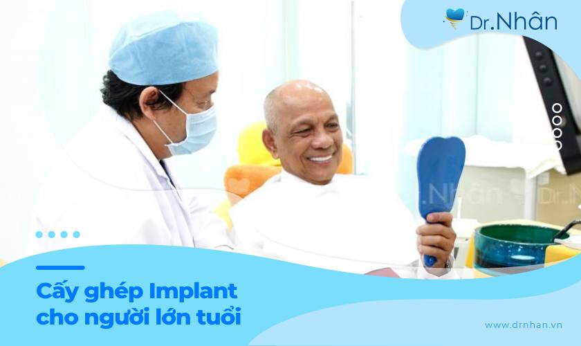 Có nên cấy ghép Implant cho người lớn tuổi? Có nên cấy ghép Implant cho người lớn tuổi?
