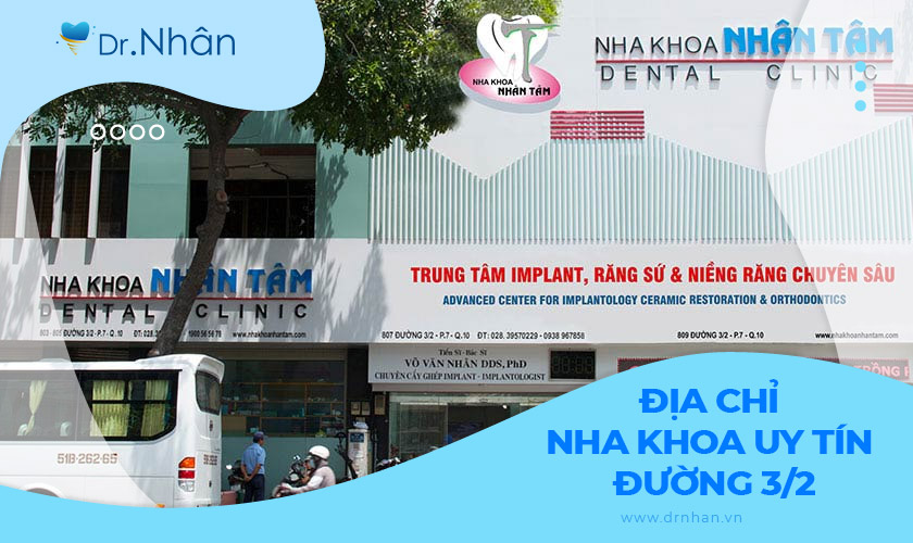 Địa chỉ nha khoa uy tín nhất tại đường 3/2