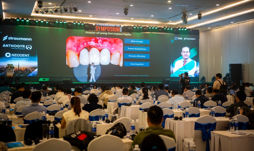 TS.BS Võ Văn Nhân báo cáo tại Straumann Group - HSDI Symposium 2025