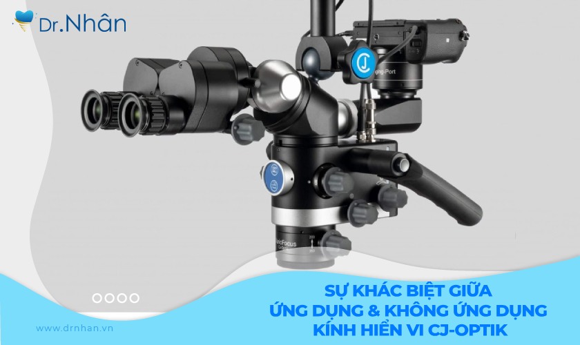 Sự khác biệt khi ứng dụng và không ứng dụng CJ-Optik trong nha khoa