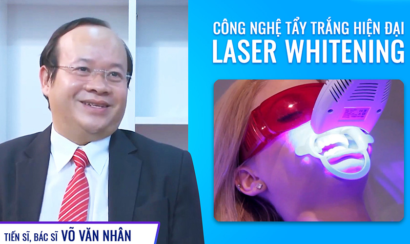 Công nghệ tẩy trắng hiện đại Laser Whitening